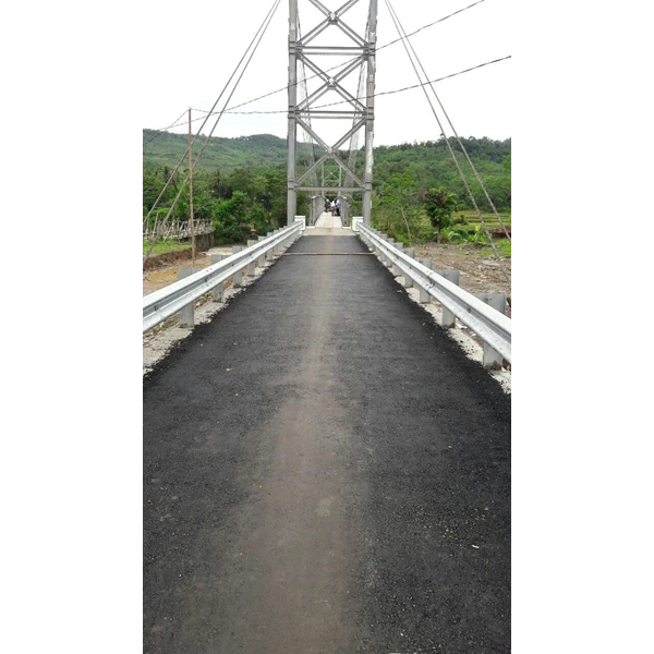Road Guardrail Barrier Sertificate SNI