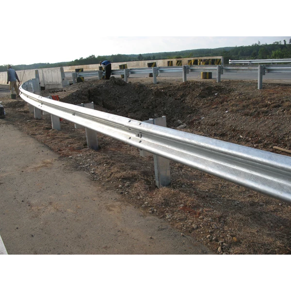guardrail beam barrier of toll road